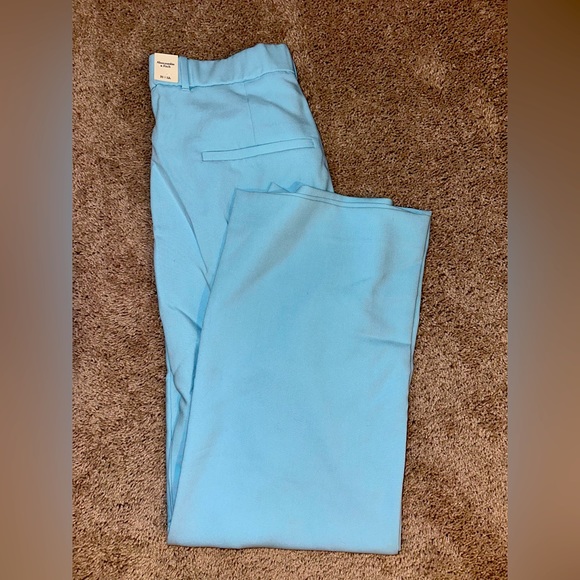 Abercrombie & Fitch Pants - Light blue Abercrombie Sloan Tailored pant